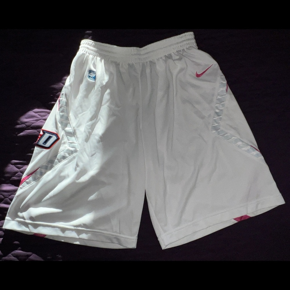 NIKE NCAA Team Issued Authentic DePaul Shorts, men’s 38 +2 length, made in USA.